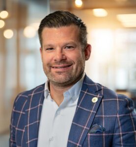 Fotografía de Brady Sidwell, Director de la junta directiva de Feed the Children